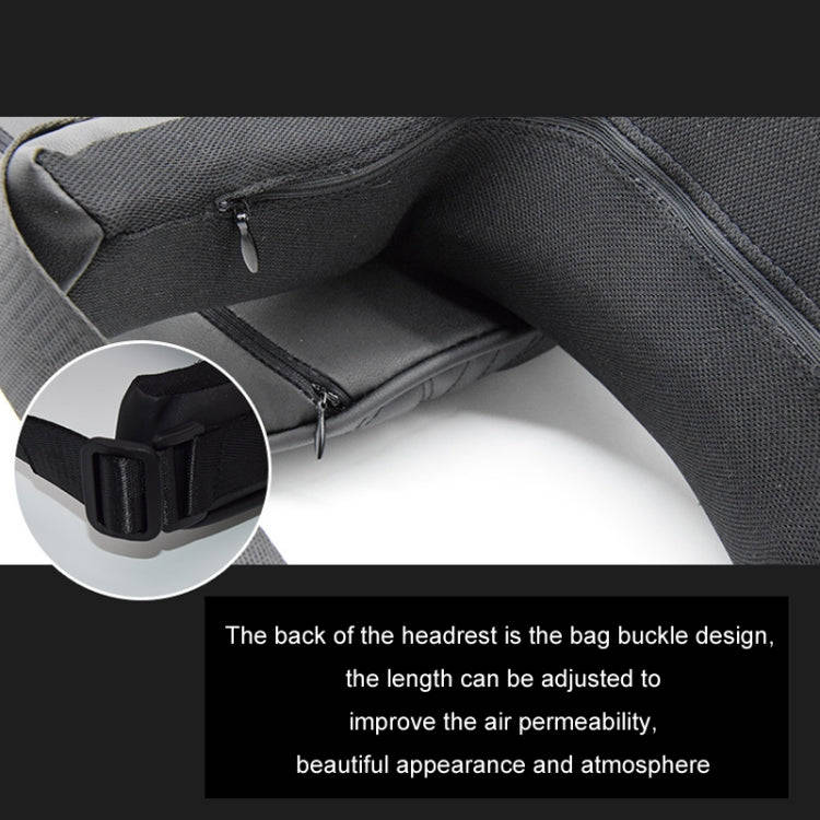 Car Seat Memory Foam Support Cushion, Color: Coffee Headrest