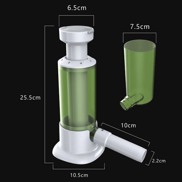 Small Household Manual Sausage Making Machine Kitchen Tools(Green)