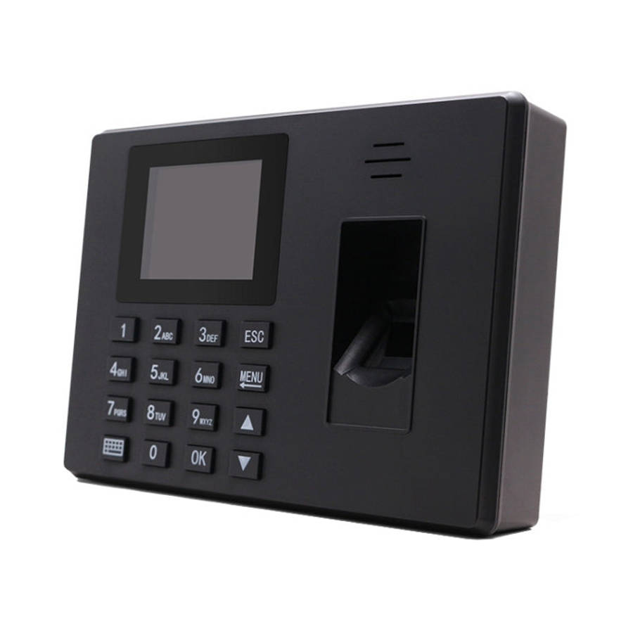 Fingerprint Recognition Voice Broadcast Smart Report Generation Attendance Machine, Model: Black ...