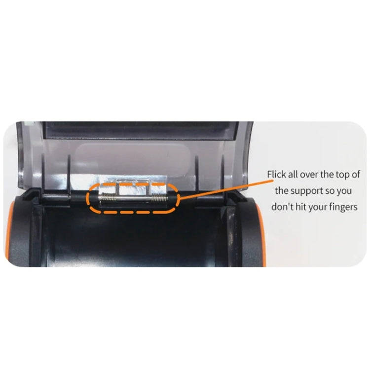 58mm Portable Logistics Takeaway Receipt Bluetooth Thermal Printer(UK Plug)