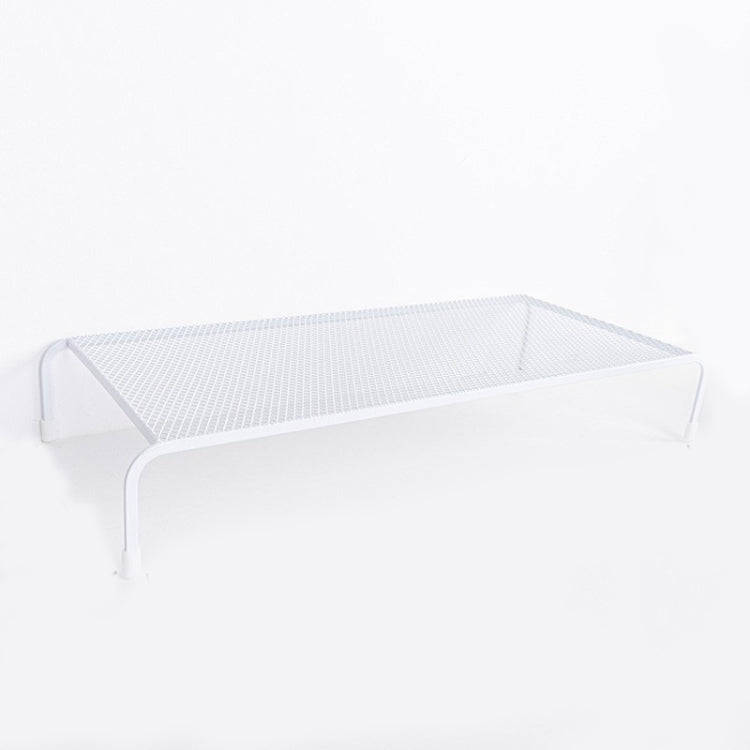 Computer Monitor Elevated Bracket Desk Wrought Iron Rack Organizer, Spec: Standard Single Layer