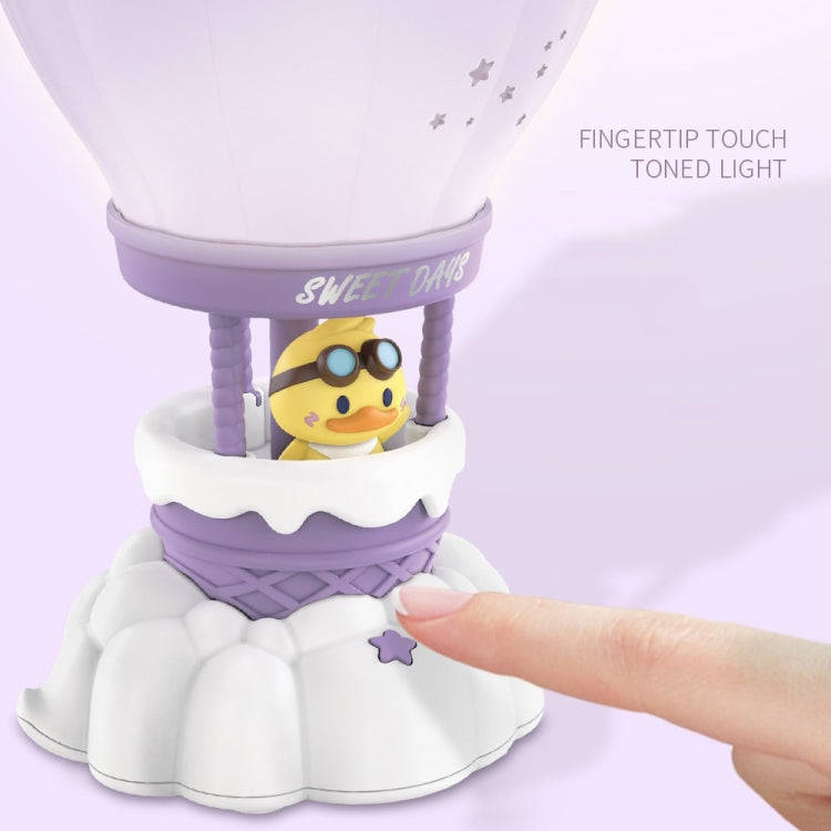 Cartoon Balloon Shape USB Charging Eye Protection LED Night Light Bedroom Reading Table Lamp, Col...