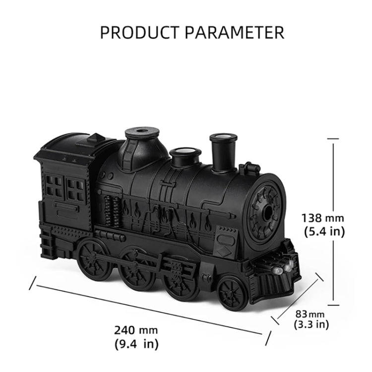 300ml Small Train Essential Oil Diffuser Humidifier With Remote Control AU Plug