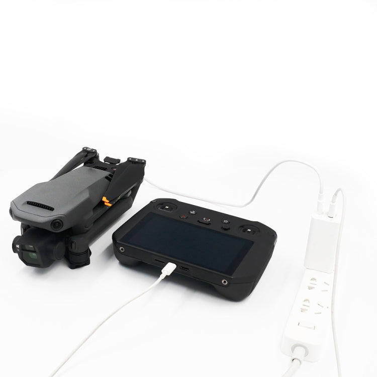 For DJI Mavic Series LKTOP 65W GaN Charger AC Adapter with USB-C and USB-A Port US Plug