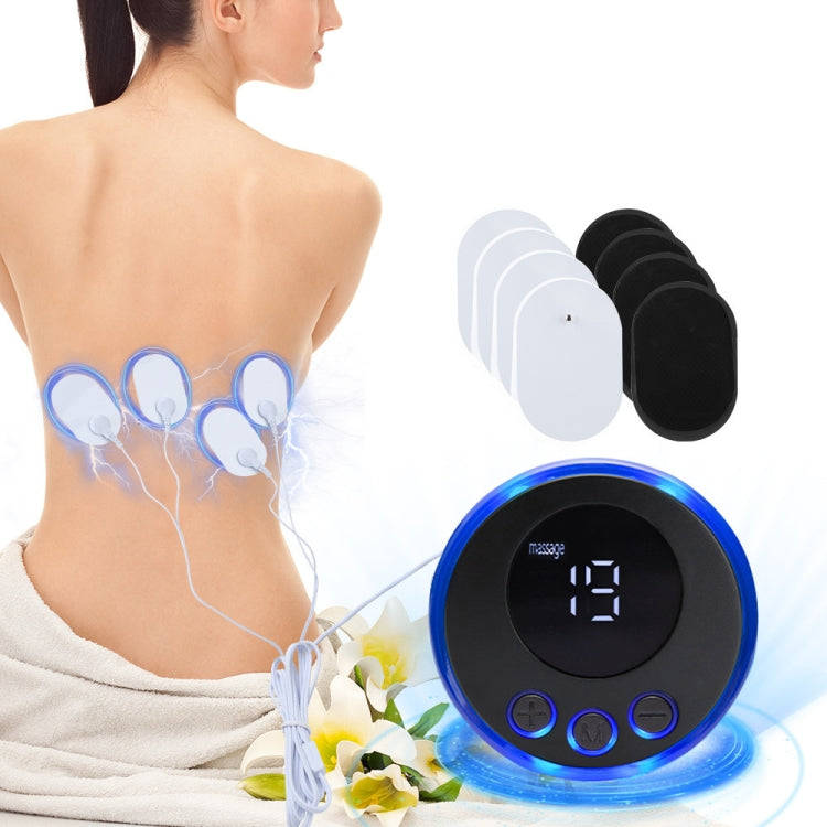SC-195B Mini Cervical Massage Stickers EMS Pulse Meridian Therapy Instrument, Spec: 4-In-1 Remote...