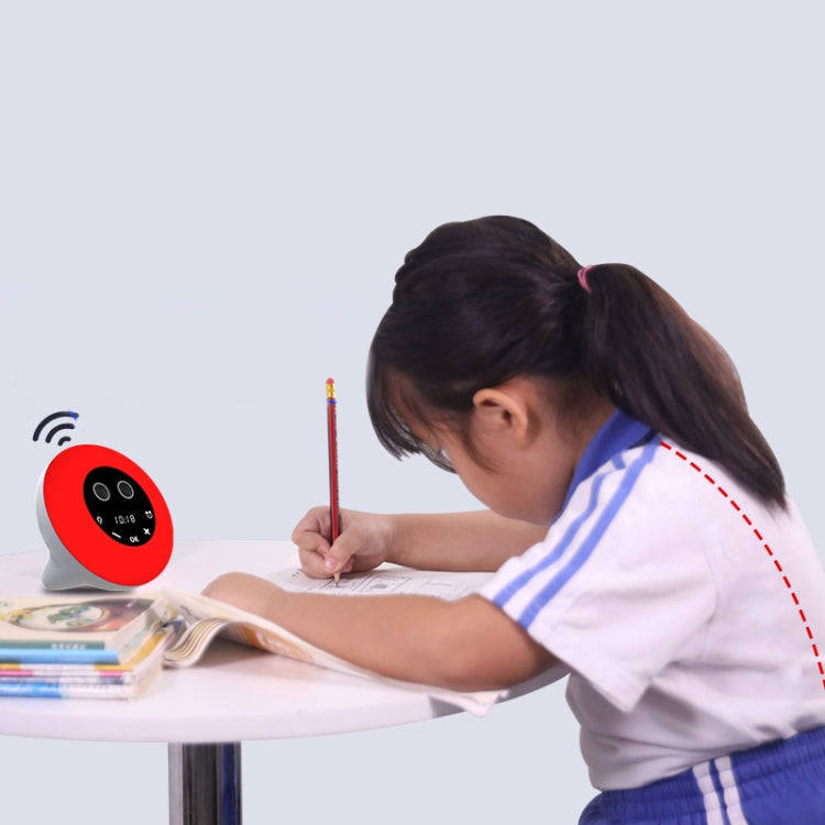 Multifunctional Alarm Clock Time Management Sitting Correction Reminder(Cherry Pink)