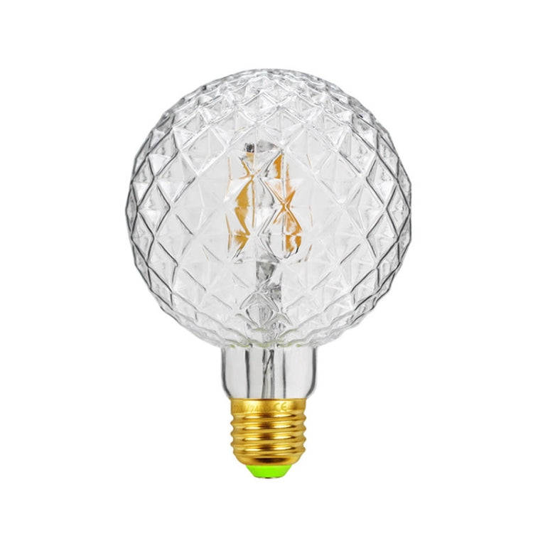 E27 Screw Port LED Vintage Light Shaped Decorative Illumination Bulb, Style: G95 Inner Pineapple ...