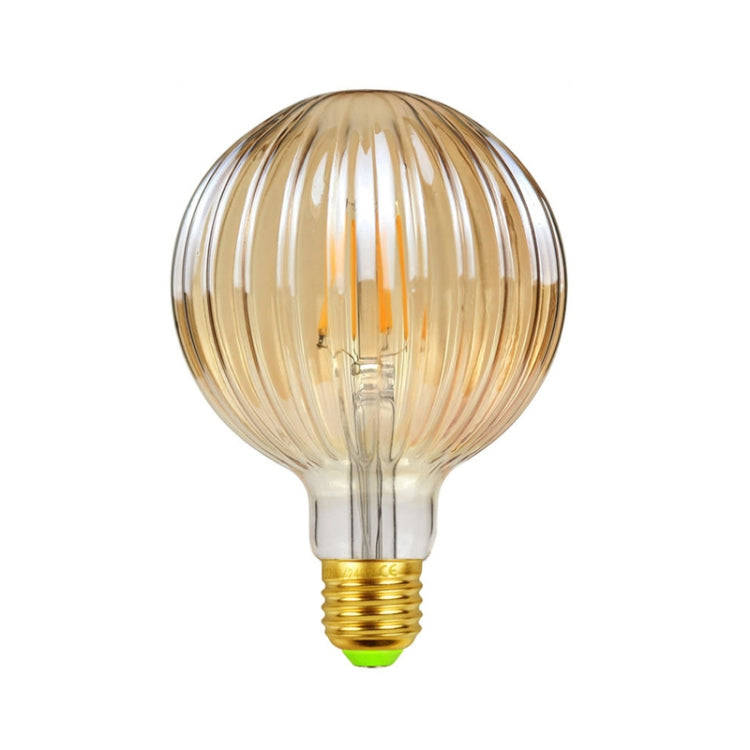 E27 Screw Port LED Vintage Light Shaped Decorative Illumination Bulb, Style: G95 Watermelon Gold(...