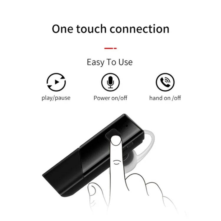 40 Languages Instant Real-Time Translation Smart Wireless BT5.0 Translation Earphone(White)