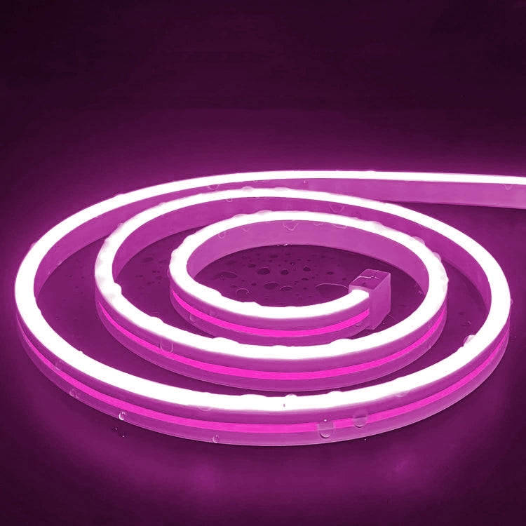 LIXINCORDA 2m 5V USB Touch Control LED Light Strip Flexible Neon Silicone Soft Strip(Pink)