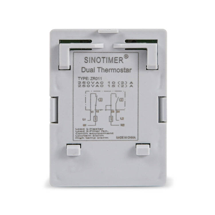 SINOTIMER Small Mechanical Temperature Regulator Control Panel Thermostat, Model: ZR011