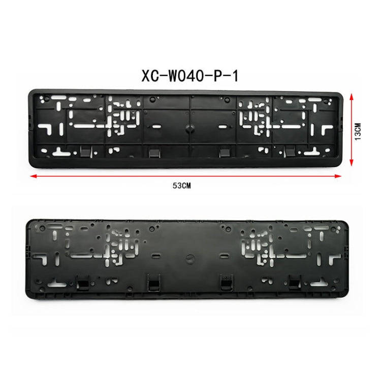 European Plastic Car License Plate Modified Frame Holder(XC-W040)