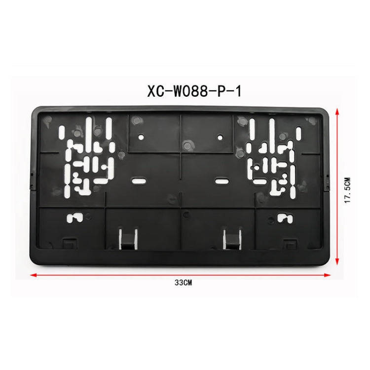 European Plastic Car License Plate Modified Frame Holder(XC-W088)