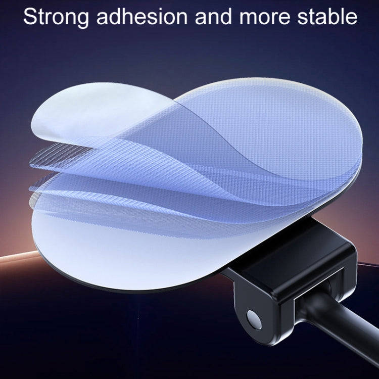 D50-1 Magnetic Folding Car Phone Holder Rotatable Dashboard Stick-On Navigation Stand