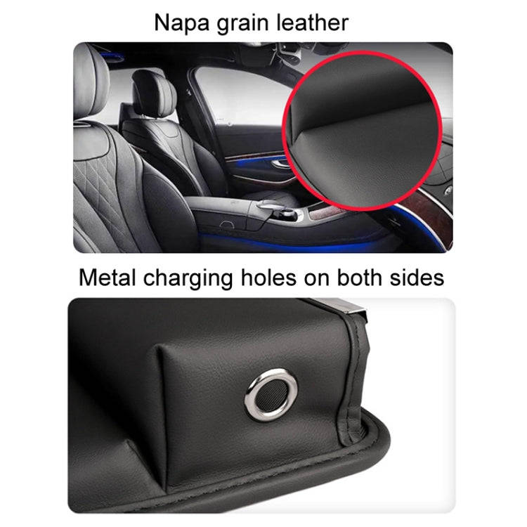 Automotive Seat Clamp Seam Organizer Car Decoration Storage Bag Water Cup Model, Style: Main Driv...