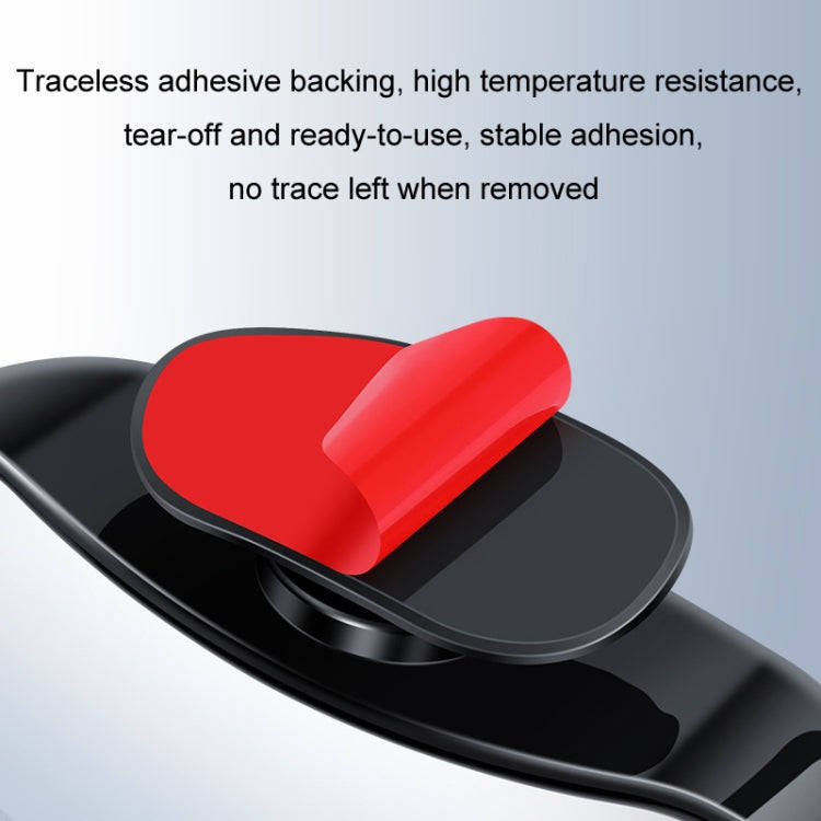 Car Rearview Mirror Assisted Reversing Blind Spot Wide-angle Mirror, Color: Black