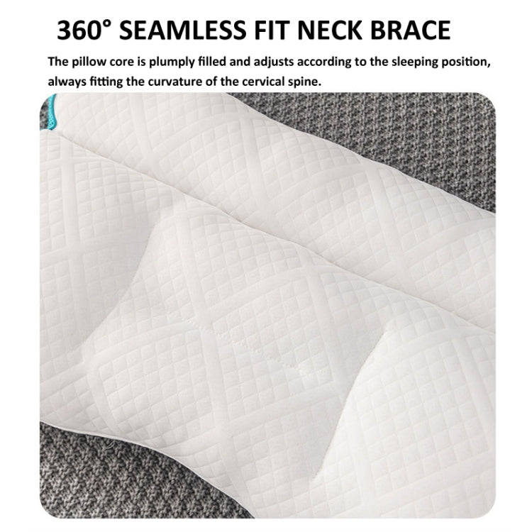 Cervical  Repair Traction Contour Pillow Help Relieve Neck and Shoulder Pain, Size: 710g Medium(S...