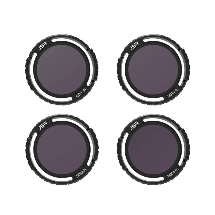 JSR-2050-19 ND8PL+ND16PL+ND32PL+ND64PL For DJI Avata 2 Traverser Filter Accessories Camera Scrim ...