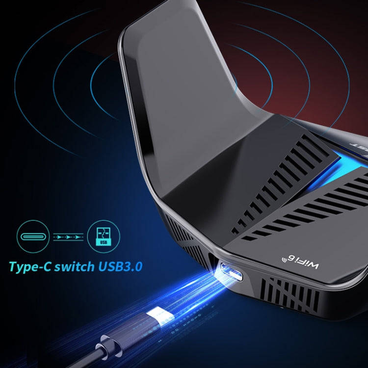 COMFAST CF-979AX WiFi6 5374Mbps USB-C / Type-C Wireless Network Card WiFi Receiver