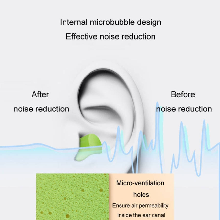 120pcs /Box Memory Foam Earplugs Student Dormitory Sleeping Noise Reduction Soundproof Earplugs(P...