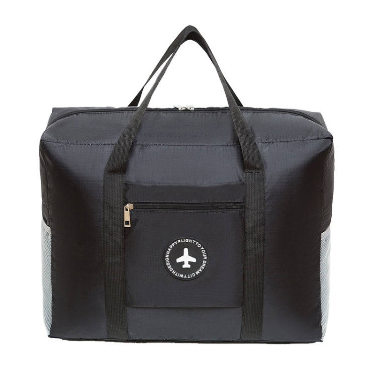 Thickened Luggage Bag Can Put Trolley Case Folding Travel Bag(Black)