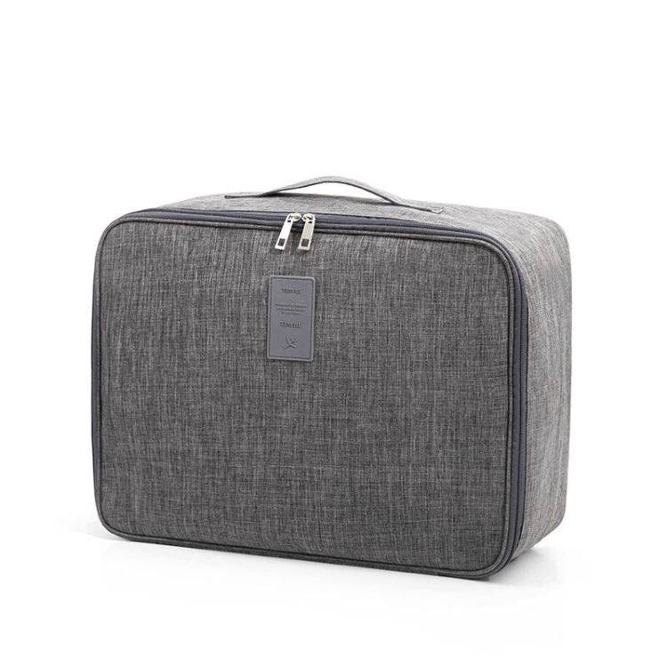 Short Trip Storage Bag Can Suit Trolley Case Cationic Large Capacity Clothes Bag(Grey)