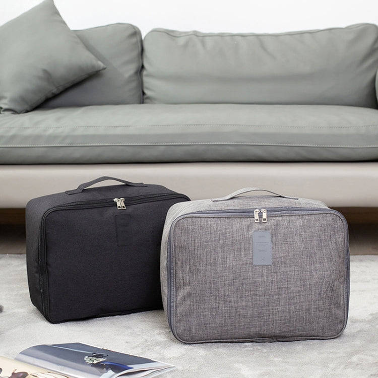 Short Trip Storage Bag Can Suit Trolley Case Cationic Large Capacity Clothes Bag(Navy)