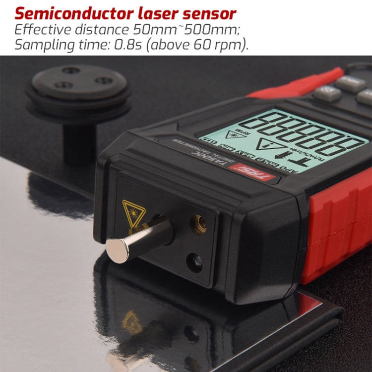 TASI TA500A Optical Measurement Laser Tachometer Digital Display Measuring Speed Meter