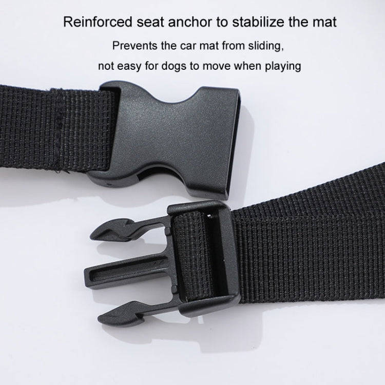 Pet Car Mats Waterproof Anti-Scratch Anti-Bite Dirt Resistant Car Pad(Blue)