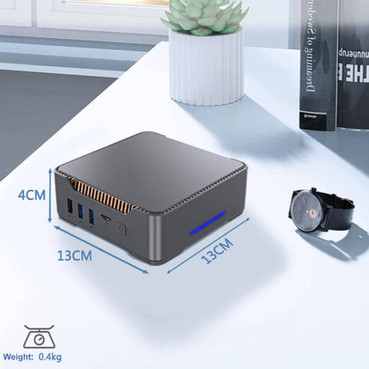 GK3Plus N100 8G+256G EU Plug 12th Intel Alderlake Dual HDMI+VGA Triple Display 4K HD Pocket Mini PC