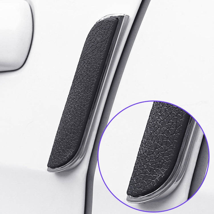 Car Door Anti-collision Strip Anti-scratch Decorative Sticker, Color: Q3 Black