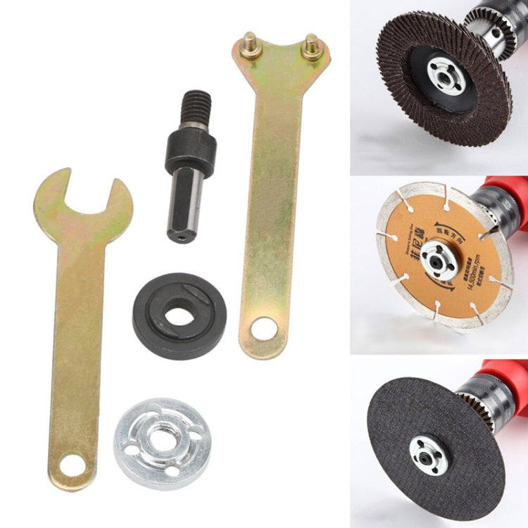 5 In 1 6mm Drill To Angle Grinder Parts Drill To Angle Grinder Connecting Rod