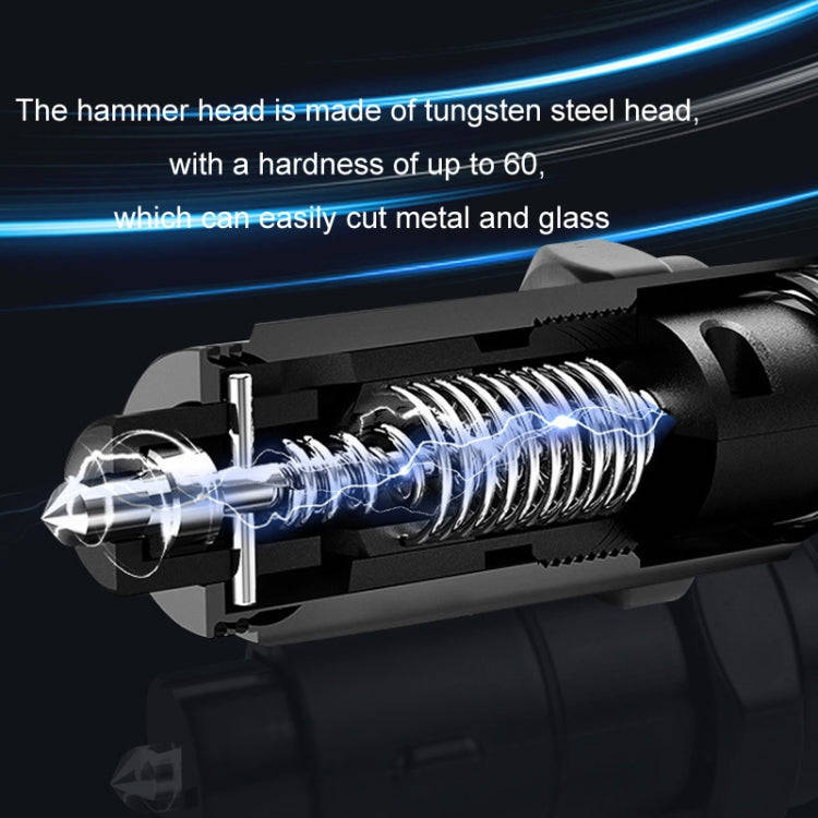2 In 1 Mini Car Safety Hammer Seat Belt Cutter(Random Color Delivery)