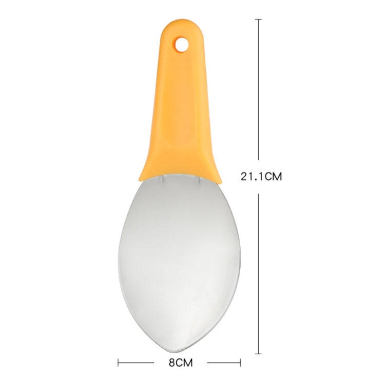 Mango Slicing and Dicing Tool Multifunctional Stainless Steel Fruit Peel Separator(1pcs)