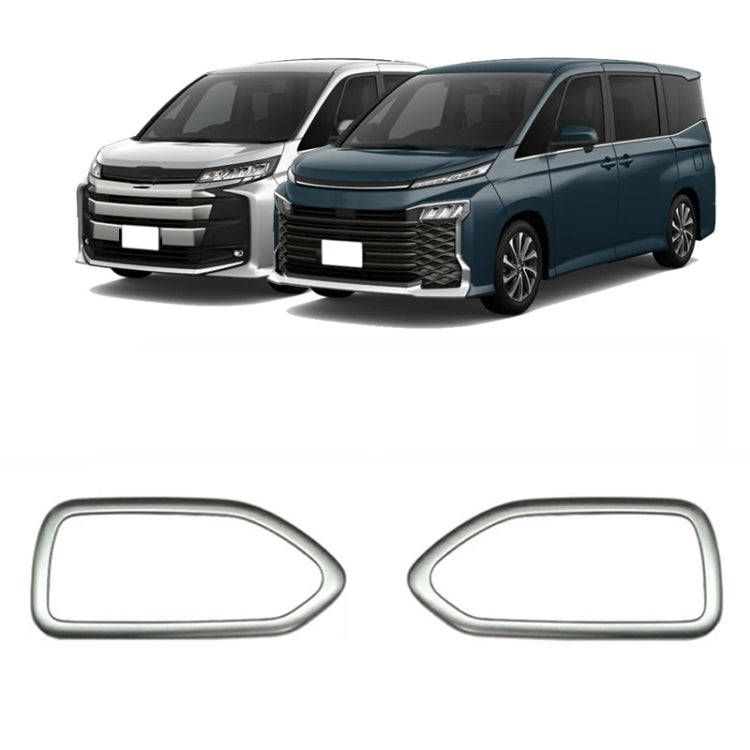 For Toyota 2022 VOXY/NOAH 90 Series Right-hand Drive Door Handle Patch Frame(Matte Silver)