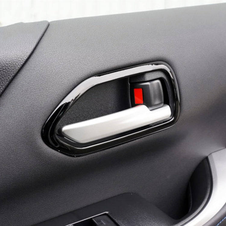 For Toyota 2022 VOXY/NOAH 90 Series Right-hand Drive Door Handle Patch Frame(Piano Black)