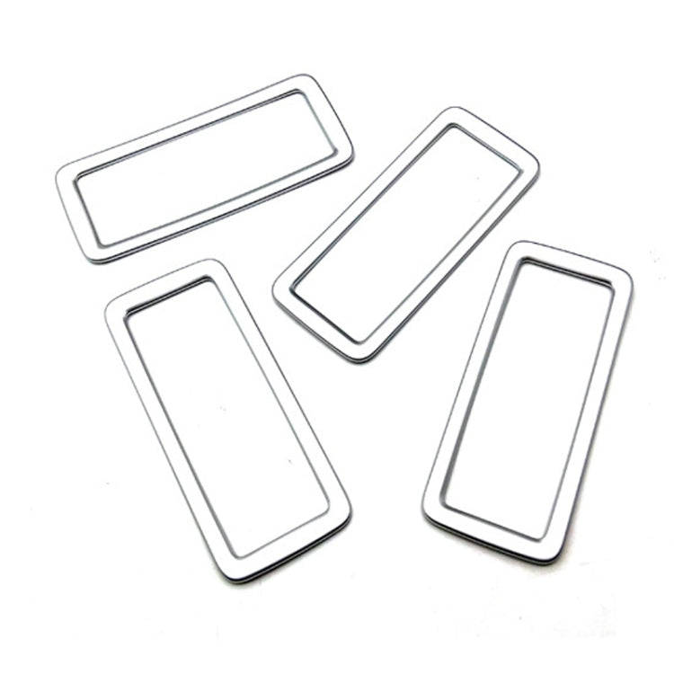 For Toyota 2022 Voxy/Noah 90 Series Rear Air Vent Decorative Frame(Matte Silver)