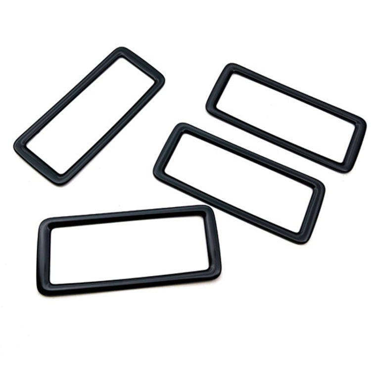 For Toyota 2022 Voxy/Noah 90 Series Rear Air Vent Decorative Frame(Black)