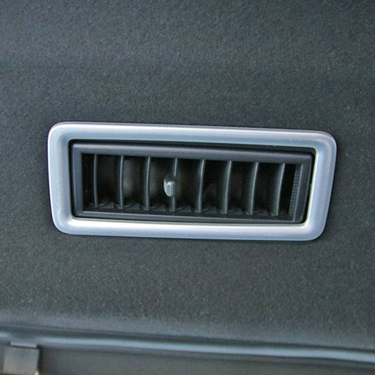 For Toyota 2022 Voxy/Noah 90 Series Rear Air Vent Decorative Frame(Black)