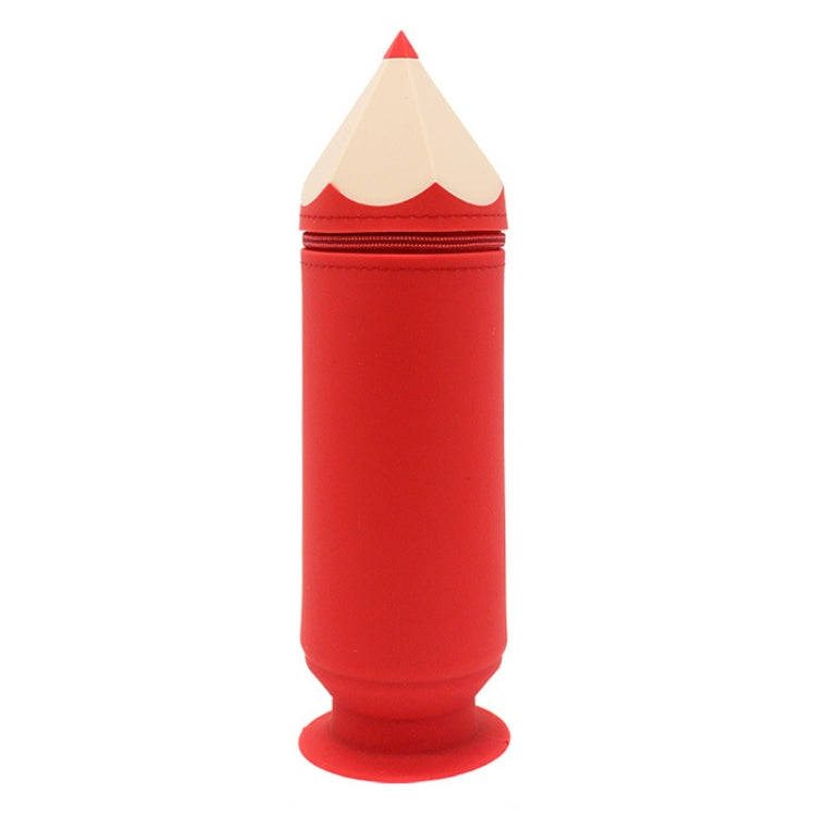 Silicone Pen Pouch Large Capacity Dirty Resistant Storage Stationery Case Pencil Case For Pupils(...