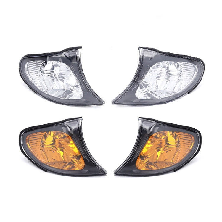 For 2002-2005 BMW 3 Series E46 Car Front Corner Parking Turn Signal Lights(Yellow Right OE 631371...