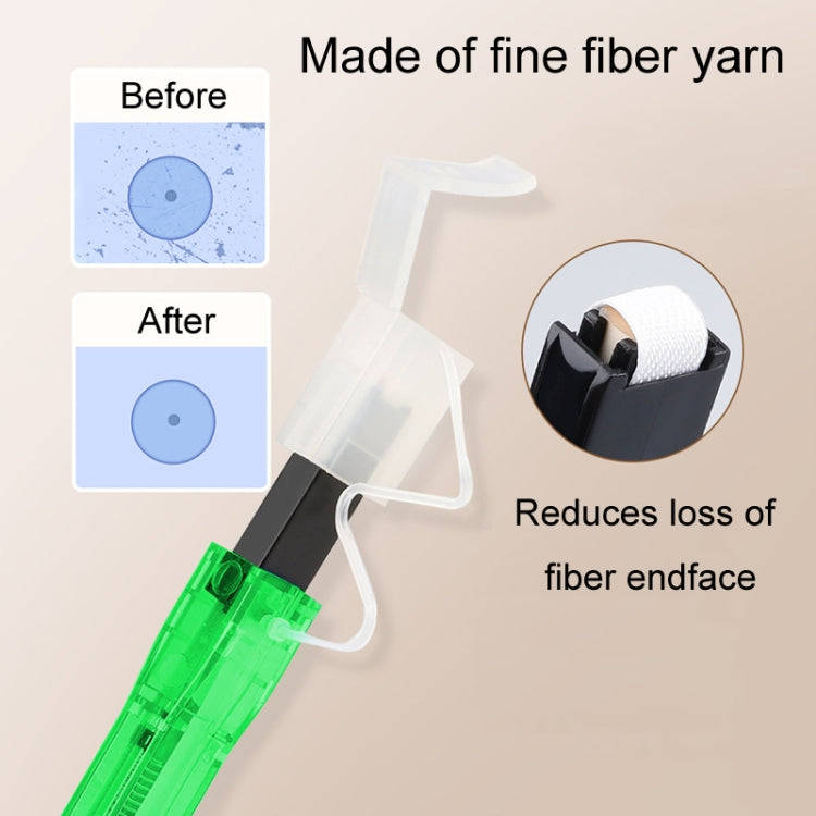 For MPO / MTP Fiber Optic Cleaning Pen Optical Module Ferrule Endface Cleaner(Orange)