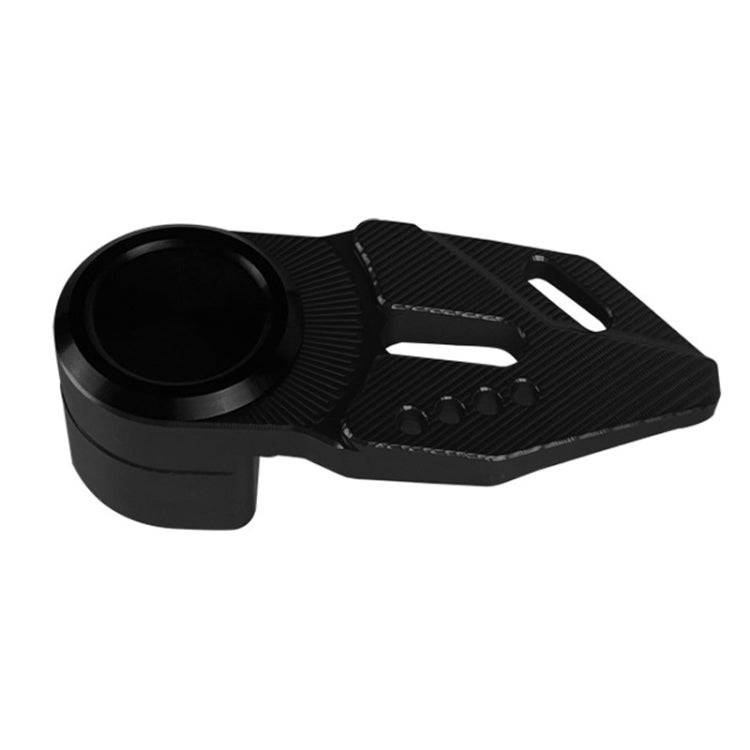 Motorcycle CNC Aluminum Alloy Helmet Hook(Black)