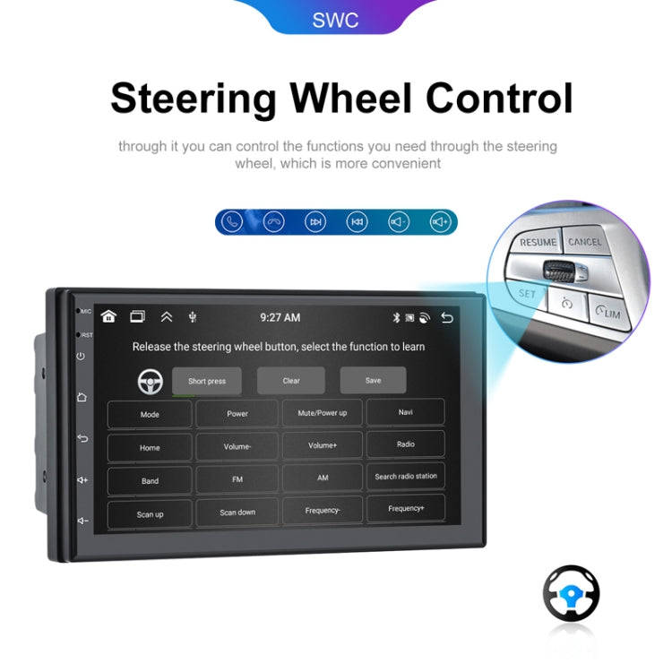 9inch Android 13.0 Dual Butt Universal Wireless Carplay Car Navigation Center Control All-In-One ...