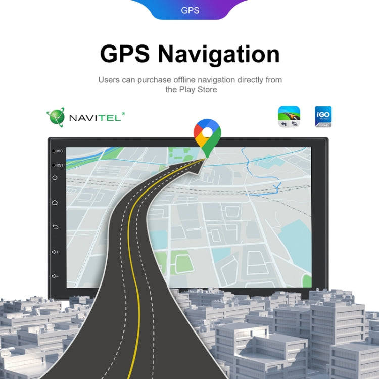 9inch Android 13.0 Dual Butt Universal Wireless Carplay Car Navigation Center Control All-In-One ...