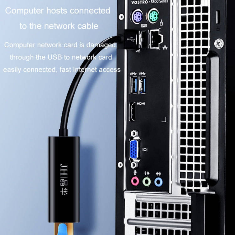 JINGHUA Z310 USB2.0 To RJ45 100Mbps Network Card Network Interface Box Laptop Network Card Free D...