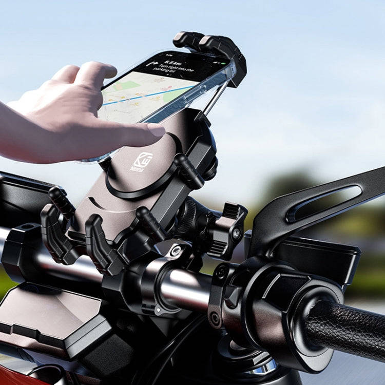 Kewig Motorcycle Octopus Holder Anti-Theft Motorcycle Cell Phone Mounts, Model: M26-C1