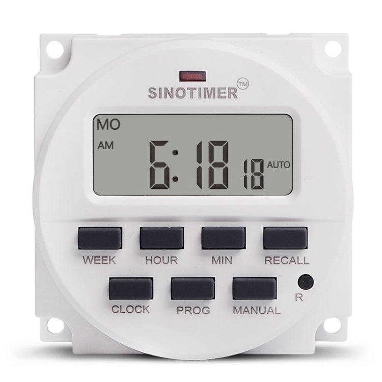SINOTIMER Programmable Timer Switch Time Controller, Model: TM618H 5V