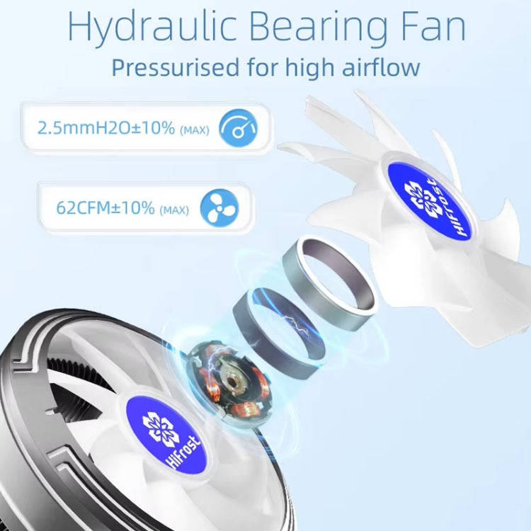 COOLMOON Ice Blade W120 LED Colorful Light 4Pin Cooler Desktop CPU Cooling Fan