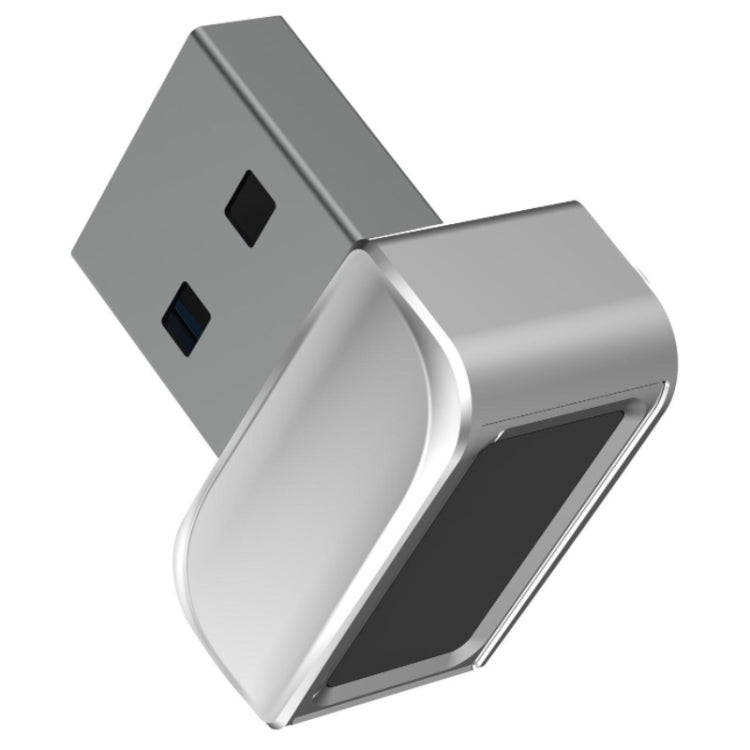 USB Fingerprint Reader Windows Hello Dongle Module for Windows 10 and Above Systems(Silver)